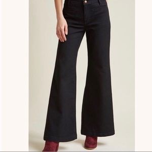 Modcloth x Wrangler Wide Leg Jeans 16W